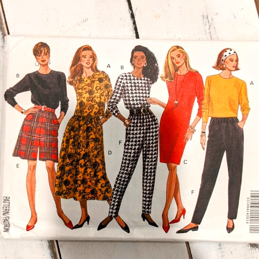 Vintage Butterick Sewing Pattern # 6351